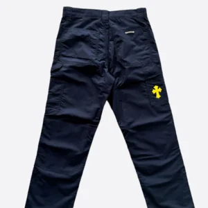 Chrome Hearts Nylon Yellow “Lucky” Patch Jeans